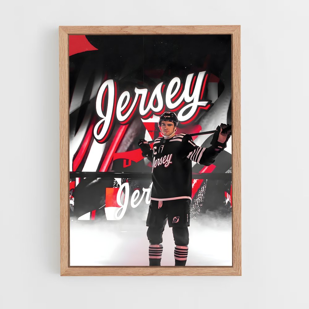 Poster Esprit des Devils – affiche Hockey sur glace (vue 4)